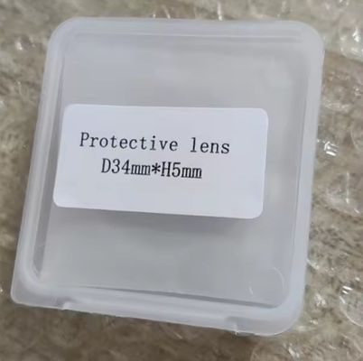 Peças sobressalentes consumíveis Lentes de proteção a laser de 37 mm para Raytools WSX Fibra Laser Machine