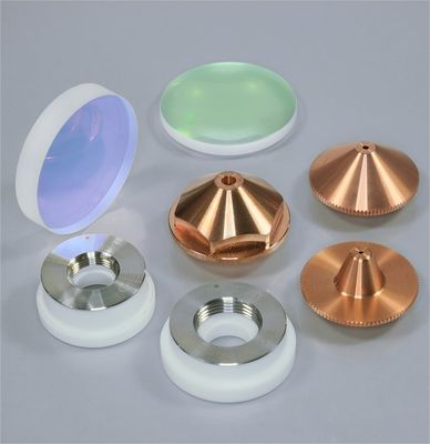 D28 D32 Raytool Wsx Precitec Ospri Bocu Máquina de corte de fibra cabeça de corte a laser bocal
