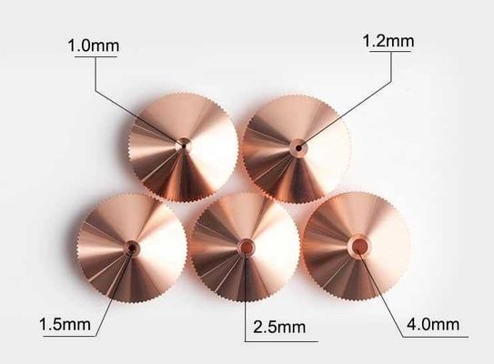 D28 D32 Raytool Wsx Precitec Ospri Bocu Máquina de corte de fibra cabeça de corte a laser bocal