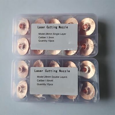 Máquina de corte a laser com bocal Acessórios Diâmetro exterior 28 mm Altura 15 mm