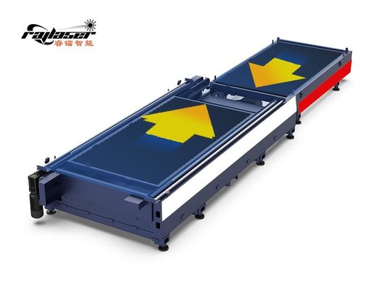 Máquina de corte a laser de aço inoxidável de 3 kW com baixa manutenção e alta velocidade