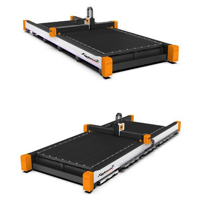 6kw 8kw 12kw 15kw 20kw 30kw Gantry Cnc Fiber Laser Cutting Machine para alta precisão