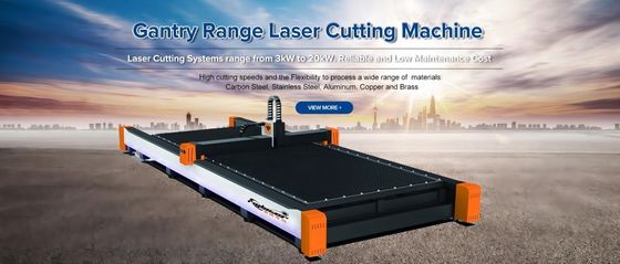 6kw 8kw 12kw 15kw 20kw 30kw Gantry Cnc Fiber Laser Cutting Machine para alta precisão