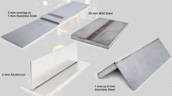 Soldadora a laser de fibra de alumínio de cobre SS CS MS com sistema de arrefecimento por ar de 1500 W