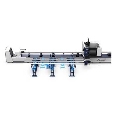 Máquina de corte a laser de tubos de processo a laser estável com sistema de controlo FSCUT