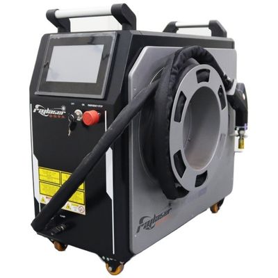 Máquina de soldadura/limpeza a laser de 1500 W para aço inoxidável/alumínio/aço carbono/cobre