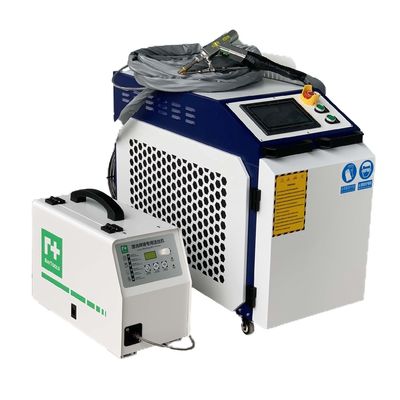 Máquina de soldadura/limpeza a laser de 1500 W para aço inoxidável/alumínio/aço carbono/cobre