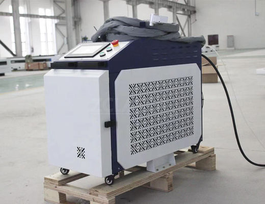 Raycus 1500W 2000W 3000W Máquina portátil de soldagem a laser com sistema de controlo fácil de usar