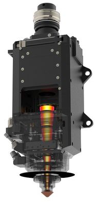 Máquina de corte por laser de fibra de tipo 1530 3015 Cnc de folha de metal inoxidável com 3500 kg de peso