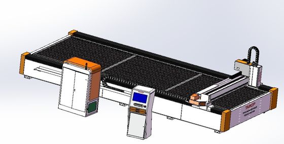 Máquina de corte a laser de alta precisão para não-metal e metal em obras de construção