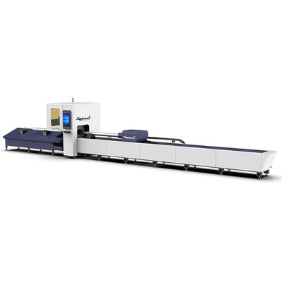 Indústria Máquina de corte a laser de fibra CNC para tubos e tubos metálicos de 1000w com eixo rotativo