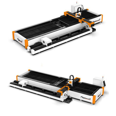 HIWIN Guiderail 2000w 3015 4 Axis Fiber Laser Metal Cutting Machine para chapas e tubos de aço