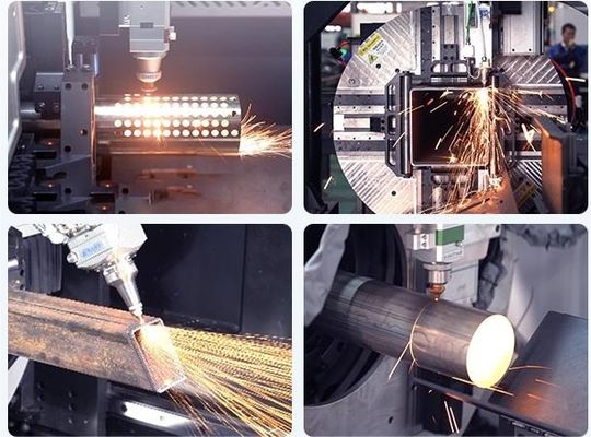 Máquina de corte a laser de fibra de 12 m para tubos e tubos pequenos