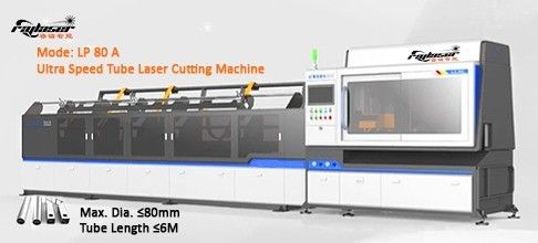 Máquina de corte a laser de fibras para tubos de aço 1kw 2kw 3kw Com dispositivo rotativo