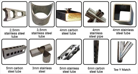Máquina de corte a laser de fibra 1K-6K H Beam I Profile Cutter para corte de área de corte de tubos