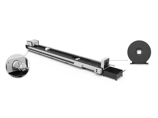 Máquina de corte a laser de fibra 1K-6K H Beam I Profile Cutter para corte de área de corte de tubos