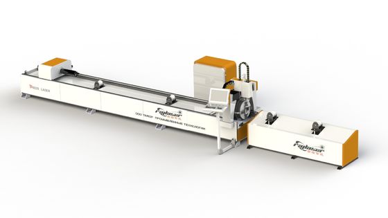 Máquina de corte a laser de tubos de aço inoxidável para tubos e perfis metálicos a alta velocidade