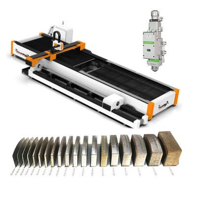 2000w Raytools Laser Head Metal Fiber Laser Cutting Machine para chapa de aço inoxidável