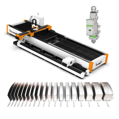 Máquina de corte a laser de fibra CNC de 1500W 2000W 3000W para processamento de chapas de metal e tubos