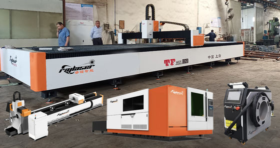 Máquina de corte a laser CNC de chapa e tubo de aço inoxidável 3000*1500mm