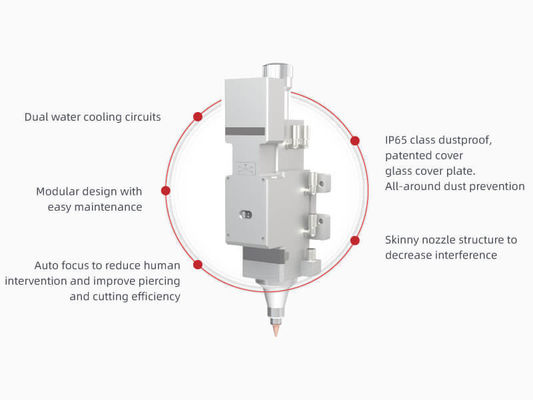 Máquina de corte a laser CNC de metal de projeto líder para chapas e tubos