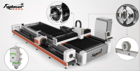 Máquina de corte a laser CNC de metal de projeto líder para chapas e tubos