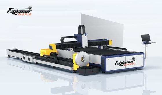Máquina de corte a laser CNC de metal de projeto líder para chapas e tubos