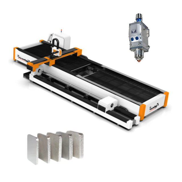 Máquina de corte a laser de fibra de metal de placas e tubos 1kw-6kw para velocidade de corte 0-100m/min
